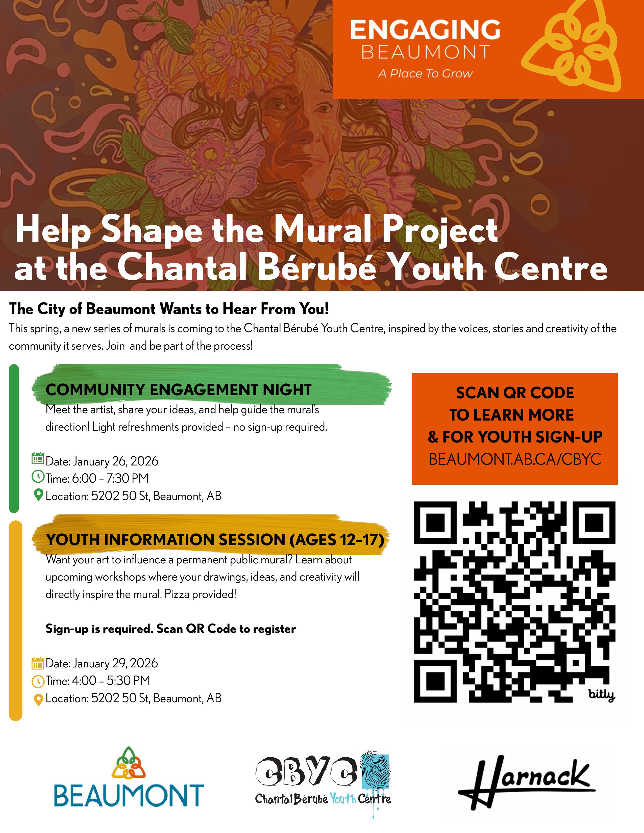 CBYC Public Art Project Public Engagement Poster